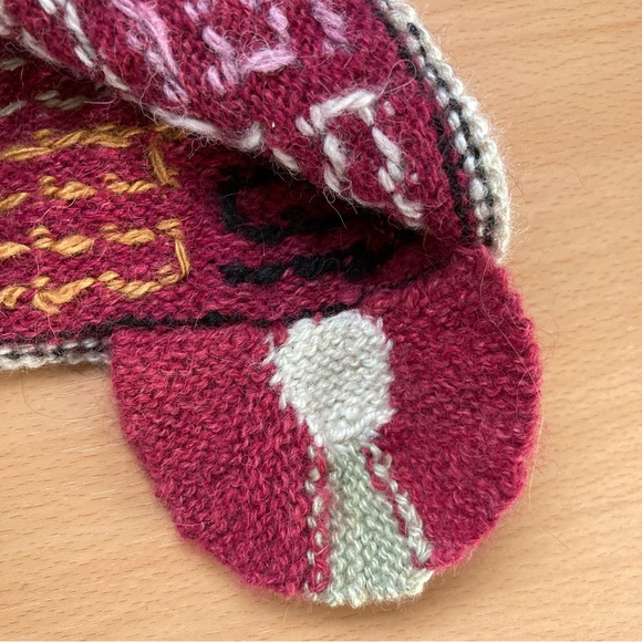 Peruvian Alpaca Wool Hand-Made Knit Hat Artesanias Ccarita - Picture 4 of 5